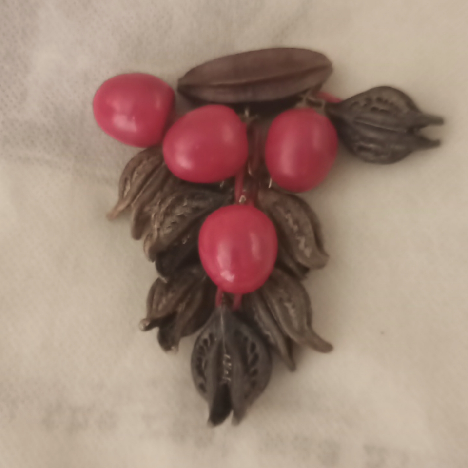 Vintage 1950s Handmade Brooch